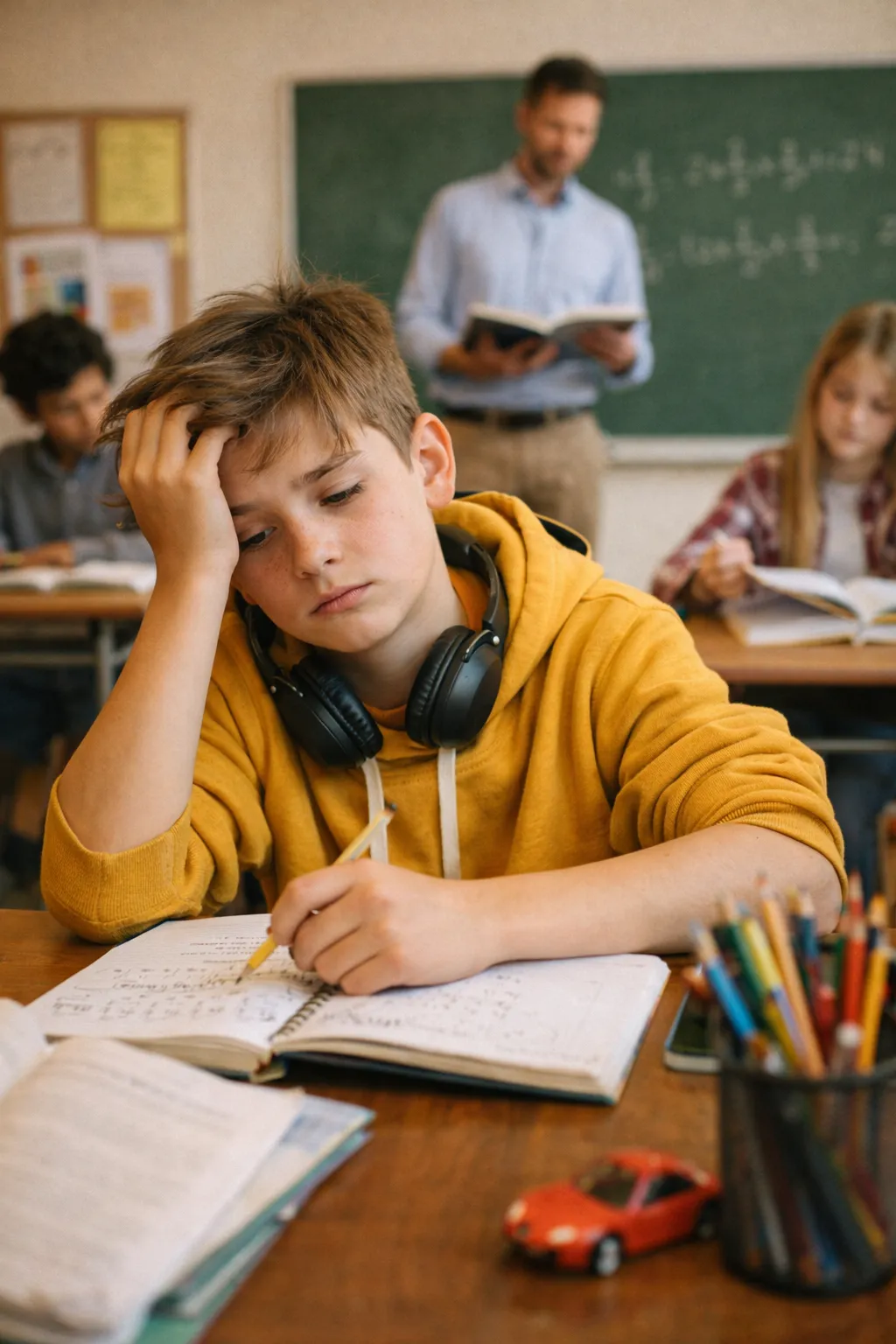 Dziecko nie nadąża w szkole mimo że się stara