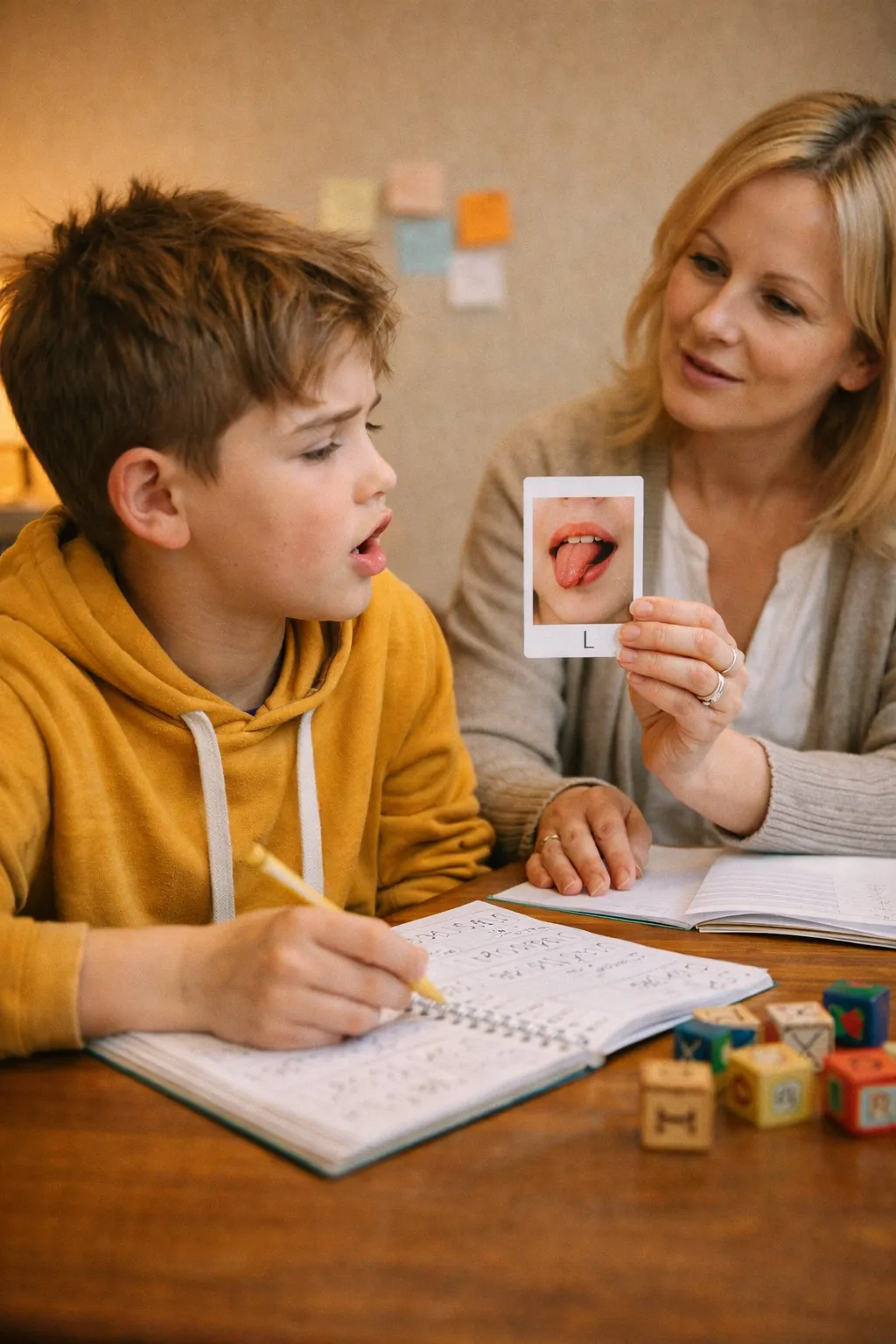 Dziecko ma opóźniony rozwój mowy lub mówi niewyraźnie