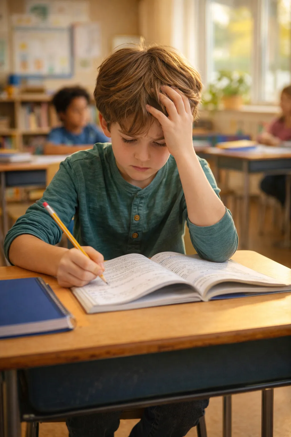 Dziecko ma trudności z czytaniem, pisaniem lub zapamiętywaniem